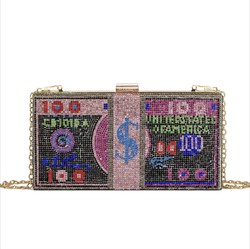 Colorful Money Clutch